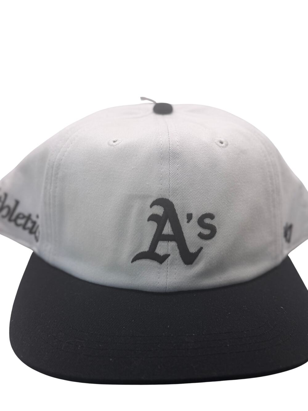 ’47 Oakland Athletics A’s Adjustable Snapback Hat Gray Black